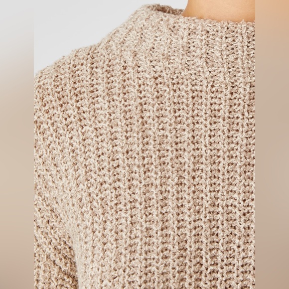 Eileen Fisher Tan (Wheat) Womens Peruvian Organic Cotton Boucle Box-Top Size XXS - Picture 5 of 13